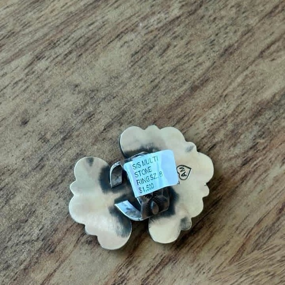 Turquoise Cluster Ring - Picture 4 of 4